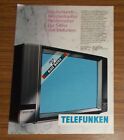 Seltene Werbung vintage TELEFUNKEN A 540 PCS Black Matrix Fernseher 1989