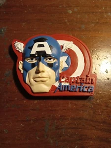 CAPTAIN AMERICA 3d Fridge MAGNET NECA 2002 MARVEL - Picture 1 of 2