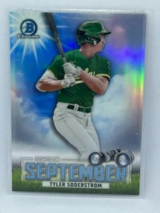 Tyler Soderstrom Visiere auf September Einsatz 2023 Topps Bowman Baseball Nr.SOS-15 - Bild 1 von 2