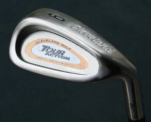 Cleveland TA 5 Gold  # 9 Iron Original Stiff Steel Shaft TA-5 - Picture 1 of 1