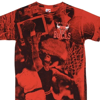 CAMISETA VINTAGE NBA CHICAGO BULLS AÑOS 90 TALLA MEDIANA HECHA EN EE. UU. Foto 1 de 4