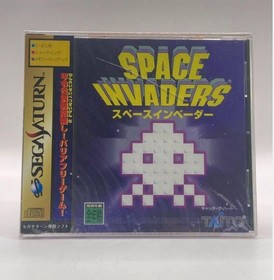 Space Invaders Taito Sega Saturn SS Japan Import Brand New Factory Sealed Rare
