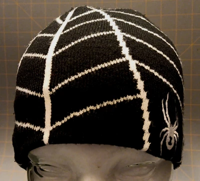 2015 Unisex OSFM Spyder Bordado Web y Logo Gorro Calavera Gorra Sombrero Foto 1 de 4