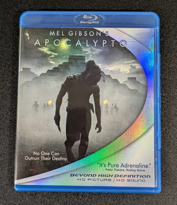 Apocalypto (Blu-ray, 2007) Mel Gibson – Excellent Shape, Tested & Working - Image 1 of 4