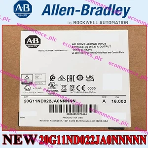 New Sealed NEW PLC 20G11ND022JA0NNNNN PowerFlex Air Cooled 755 AC Drive AB - Picture 1 of 5