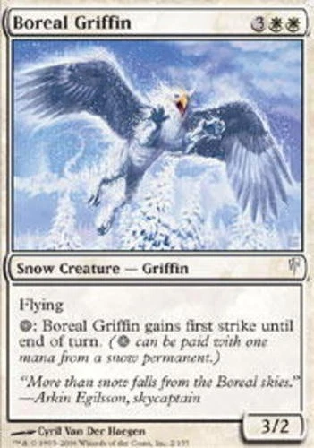 Boreal Griffin - ColdSnap #2/155 MTG Magic The Gathering - Image 1 of 1