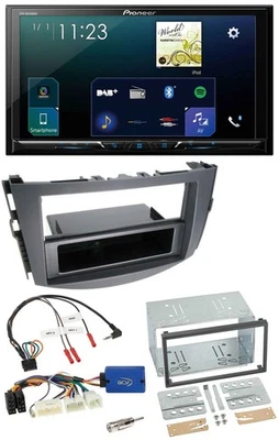Pioneer Lenkrad Bluetooth USB 2DIN DAB Autoradio für Toyota RAV 4 ab 2011 28 Pin - Bild 1 von 4