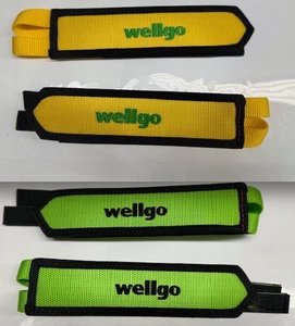 Wellgo Fixed Gear Single Speed Bike Bicycle Pedal Straps 2 FOOT STRAPS -US STOCK - Picture 1 of 4
