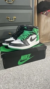 Jordan 1 High Lucky Greens - Picture 1 of 7