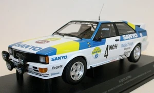 Minichamps 1/18 Diecast 155 821105 Audi Quattro Sport Blomqvist Swedish Rally 82 - Picture 1 of 5
