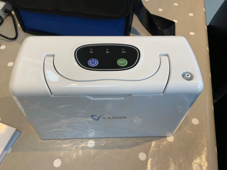 VARON 3L Portable Oxygen Generator Machine+2pcs Battery Kit For Home Outdoor - Image 1 of 3