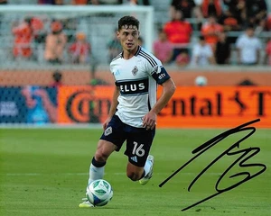 Sebastian Berhalter Signed 8x10 Photo Vancouver Whitecaps FC Autographed COA B - Picture 1 of 1