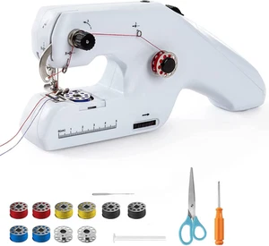Handheld Sewing Machine, TECNOVO Double Thread Hand Sewing Machine Portable H... - Picture 1 of 12