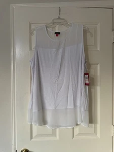 VINCE CAMUTO Sleeveless Blouse Top Size 2X New With Tags - Picture 1 of 2