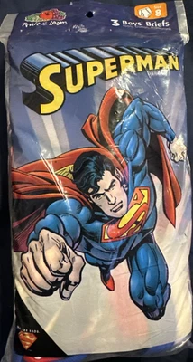 Vantage Boy’s Funpals Superman Underwear Size 8 Brand New with Tags - Image 1 of 3