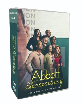Abbott Elementary: The Complete TV Series Season 1-4 ( DVD 8-Disc Box Set )..