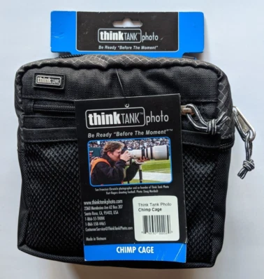 Think Tank Foto Chimpancé Jaula Foto Cámara Bolsa con Divisores Nuevo con Etiqueta Foto 1 de 4