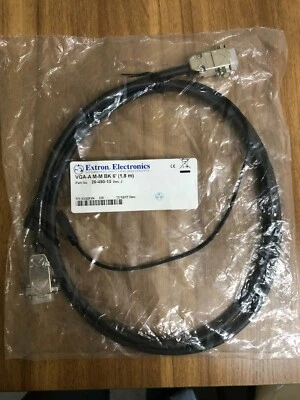 EXTRON 26-490-10 VGA-A M-M BK 6' - Image 1 of 3