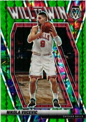 2020 Panini Mosaic #17 Nikola Vucevic Mosaic Green - Image 1 of 2