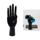 Wood Hand Model Jointed Fingers Mannequin Hand for Sketching Drawing Black