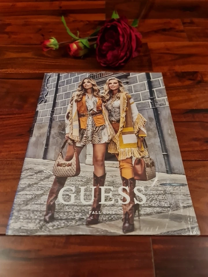 GUESS FALL 2022 EXTRA LARGE SIZE 56 PAGE CATALOGUE *BRAND NEW SEALED* ☆STUNNING☆ - Image 1 of 1