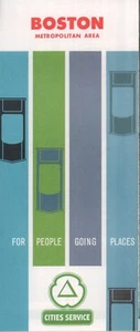 Hoja de ruta de servicio de ciudades 1962: área metropolitana de Boston reedición - Imagen 1 de 1