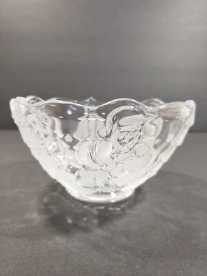 Gorham Holiday Traditions Crystal North Pole Express Santa Bowl  - Image 1 of 4