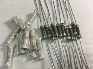 LIONEL POSTWAR SMOKE REPAIR KIT (10EA) 27 OHM ELEMENTS & WICKS LIQUID SMOKE UNIT - Picture 1 of 3