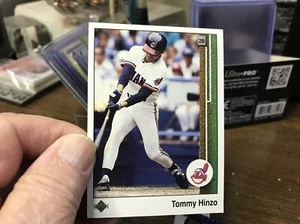 1989 Upper Deck Baseball Tommy Hinzo Cleveland Indians #34 - Picture 1 of 2