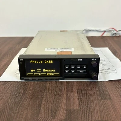 Apollo GX 55 GPS 14-28v 430-6050-200 带全新 8130 — 第 1/4 张图片