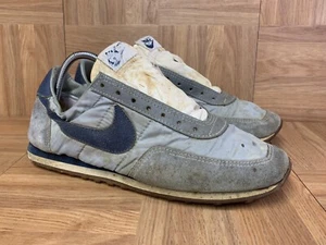 Vintage🔥 Nike Air 1983 Diablo Waffle Racer Running Shoes 9.5 Oceania Blue Gray  - Picture 1 of 12