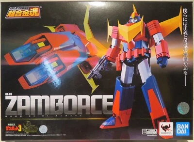 Bandai Soul of Chogokin Zambo Ace GX81 Anime Mecha Figure - Image 1 of 2