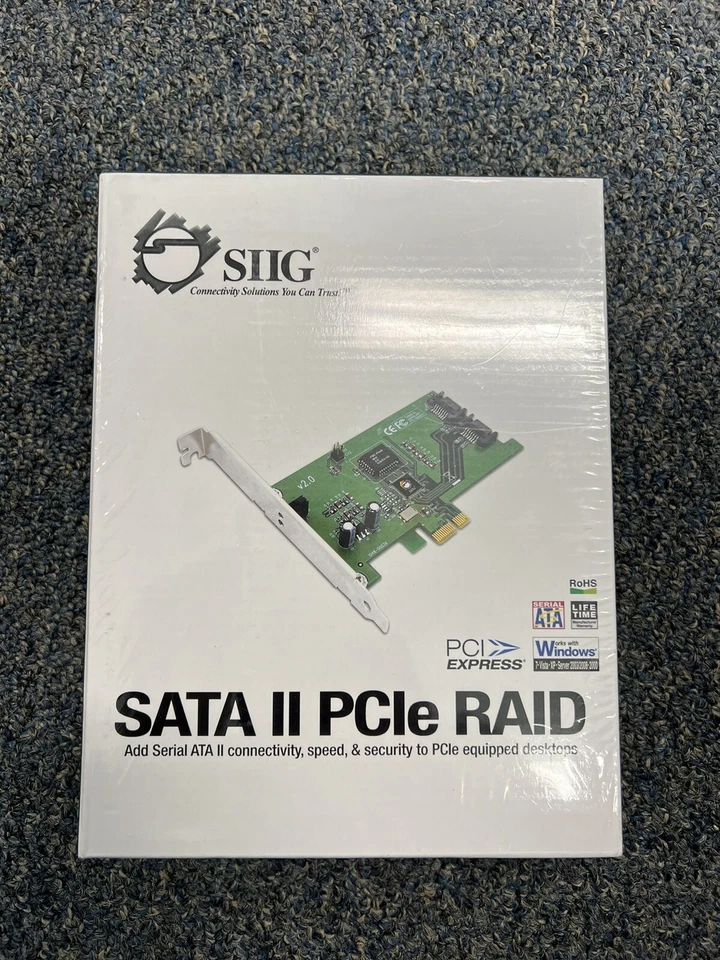 SIIG SC-SAER12–S2 SATA II PCIe RAID - Image 1 of 2