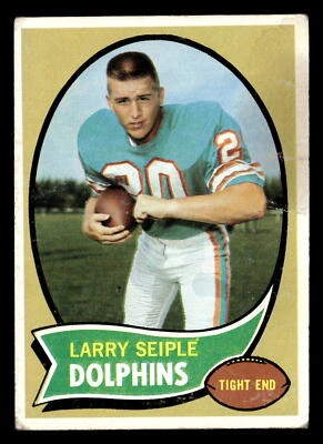 1970 Topps Larry Seiple #94 GD Miami Dolphins Rookie - Image 1 of 2