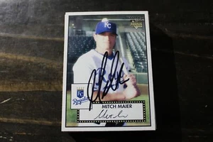 MITCH MAIER KC ROYALS AUTOGRAPHED CARD - Picture 1 of 1