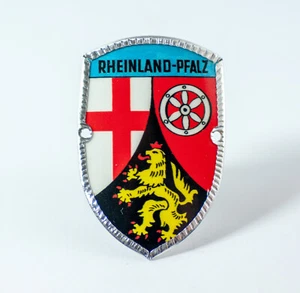 Clavo de palo emblema de palo placa de palo - Renania Palatinado / escudo federal - NUEVO - Imagen 1 de 1