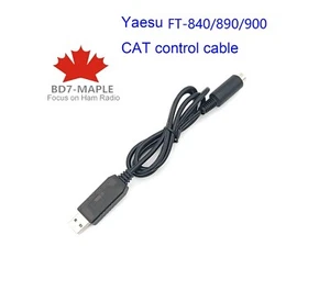 Kabel sterujący USB CAT do nadajnika-odbiornika YAESU FT-840 FT-890 FT-900 HF - Zdjęcie 1 z 1