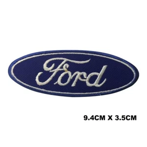 Ford Classic Car Brand Logo Patch Iron On Patch Sew On Embroidered Patch - Picture 1 of 1