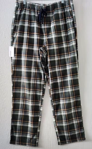 Pantalón pijama de salón de franela a cuadros verde Sonoma para hombre talla grande (C7) - Imagen 1 de 7