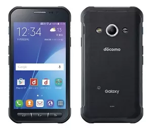 DOCOMO Samsung SC-01H GALAXY ACTIVE NEO ANDROID TELEFON ENTSPERRT EINFARBIG SCHWARZ JAPAN - Bild 1 von 12