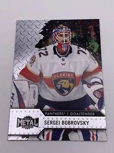 2020-2021 Upper Deck Skybox Metal Universe Sergei Bobrovsky #53 Florida Panthers - Picture 1 of 5