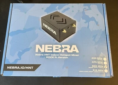UNOPENED NEBRA HELIUM (HNT) MINER - Image 1 of 4