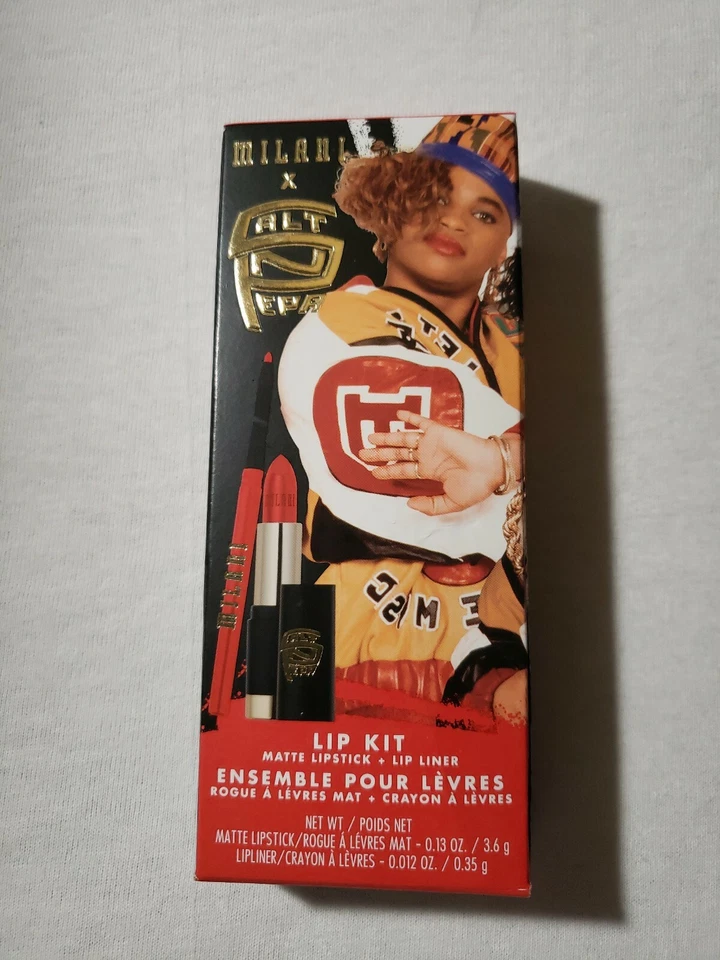 Milani Salt-n-pepa Lip Kit Matte Lipstick Liner Push It
