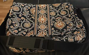 Diaper Bag Vera Bradley Cafe Latte Quilted Adjustable Shoulder Baby Messenger - Picture 1 of 7