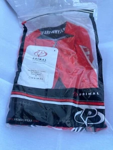 Primal Cycling Jersey Mens XS Red Rider X-Small De Cure NWT Collar Zip NEW Tags - Picture 1 of 4