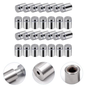 40 Pcs 40pcs Screws Advertising Nail Wall Sign Standoffs - Picture 1 of 12