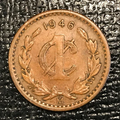 ALTA CALIDAD XF 1946 M MÉXICO MEXICANO 1 CENTAVO-MAR434 Foto 1 de 2