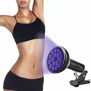 54W Facial Tanning Lamp Solarium Panel Face Body Tanner Bronzer Skin Adjustable - Picture 1 of 14