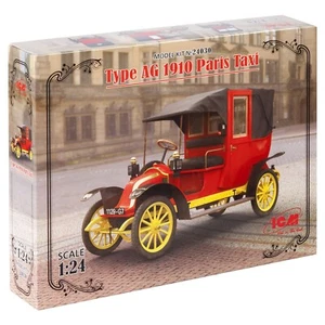 Tipo AG 1910 Paris Taxi - Kit de modelado ICM 24030 Kit de coche modelo de plástico 1:24  - Imagen 1 de 18