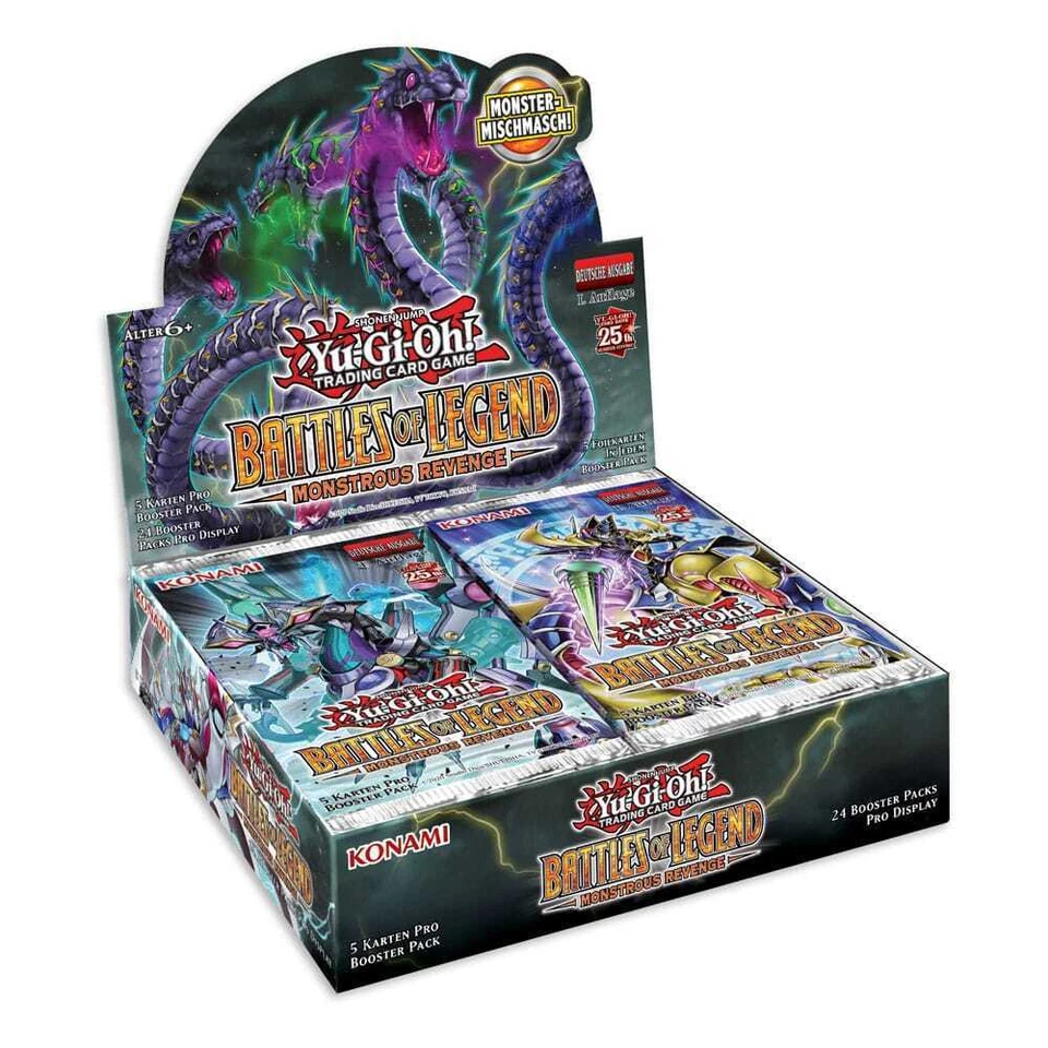 Yu-Gi-Oh! TCG Battles of Legend: Monströus Revenge Booster Display (DE)